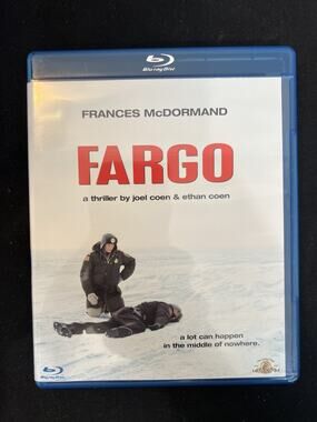 Fargo (Blu-ray, 1996) Coen Brothers – Frances McDormand – Good - Tested